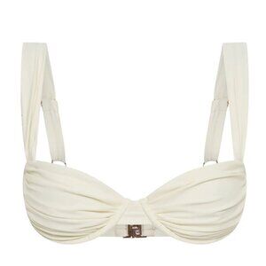 Vacay Swimwear Rhodes Top Ivory NWOT